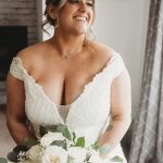 Bridal makeup look by Buttons Beauty Wedding makeup artist Chesterfield Natural bridal makeup Derbyshire