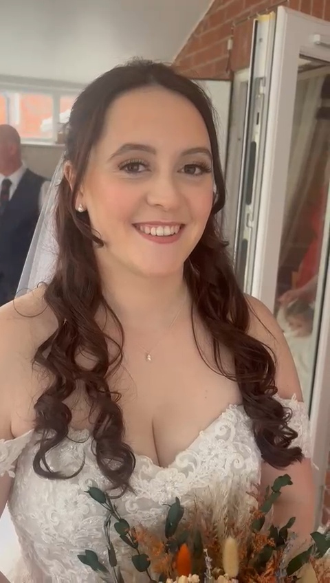 Soft glam bridal makeup Becky Wildes Chesterfield